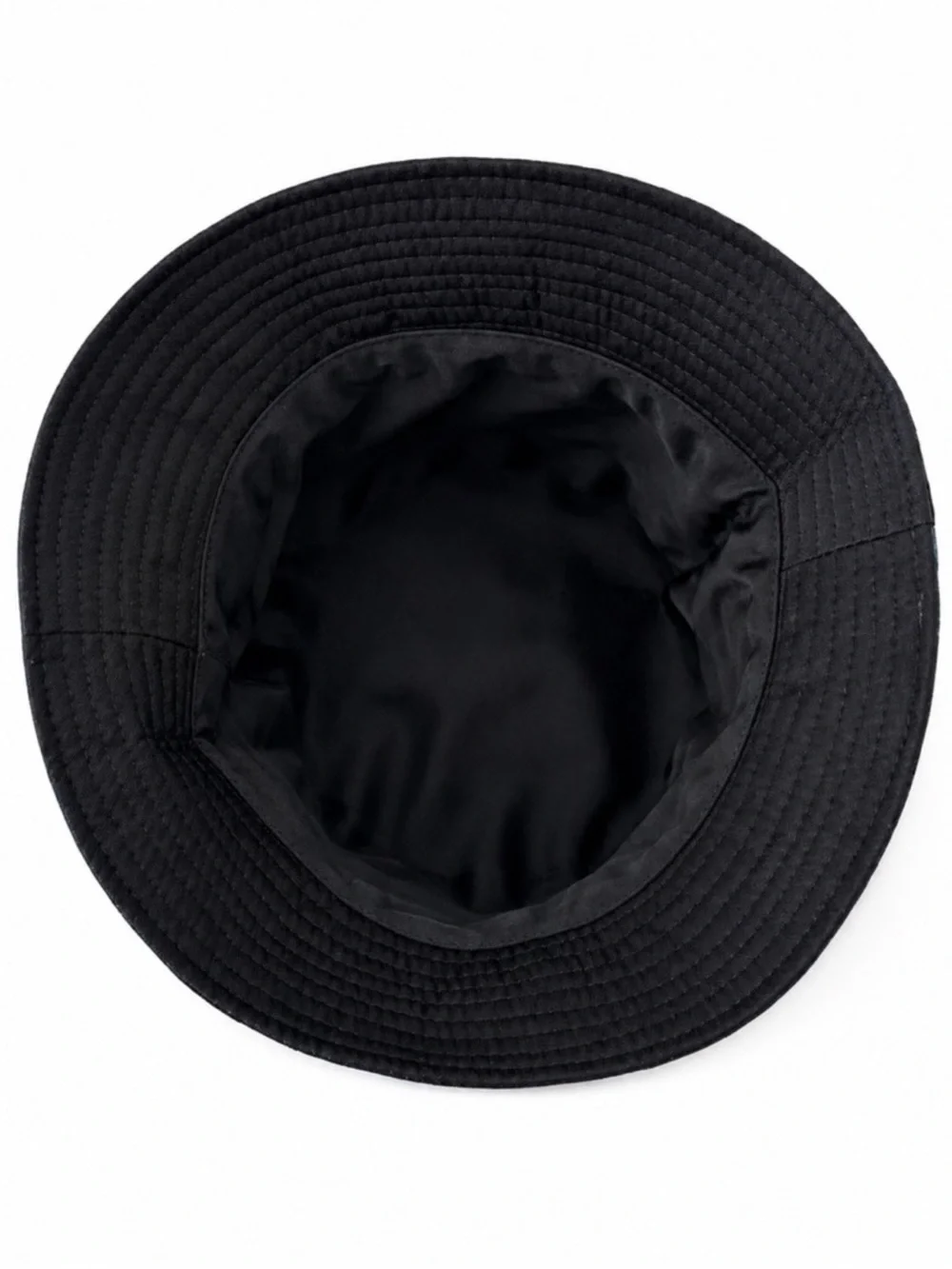 Reversible Bucket Hat Cannabis Leaf Print Black Blue Cotton Unisex NWOT